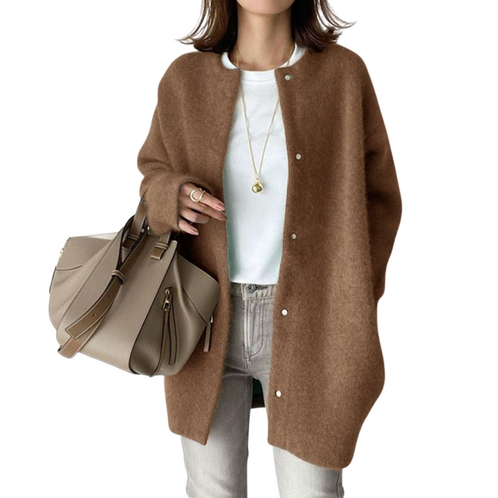 Genevia - Eleganter Strick Strickjacke