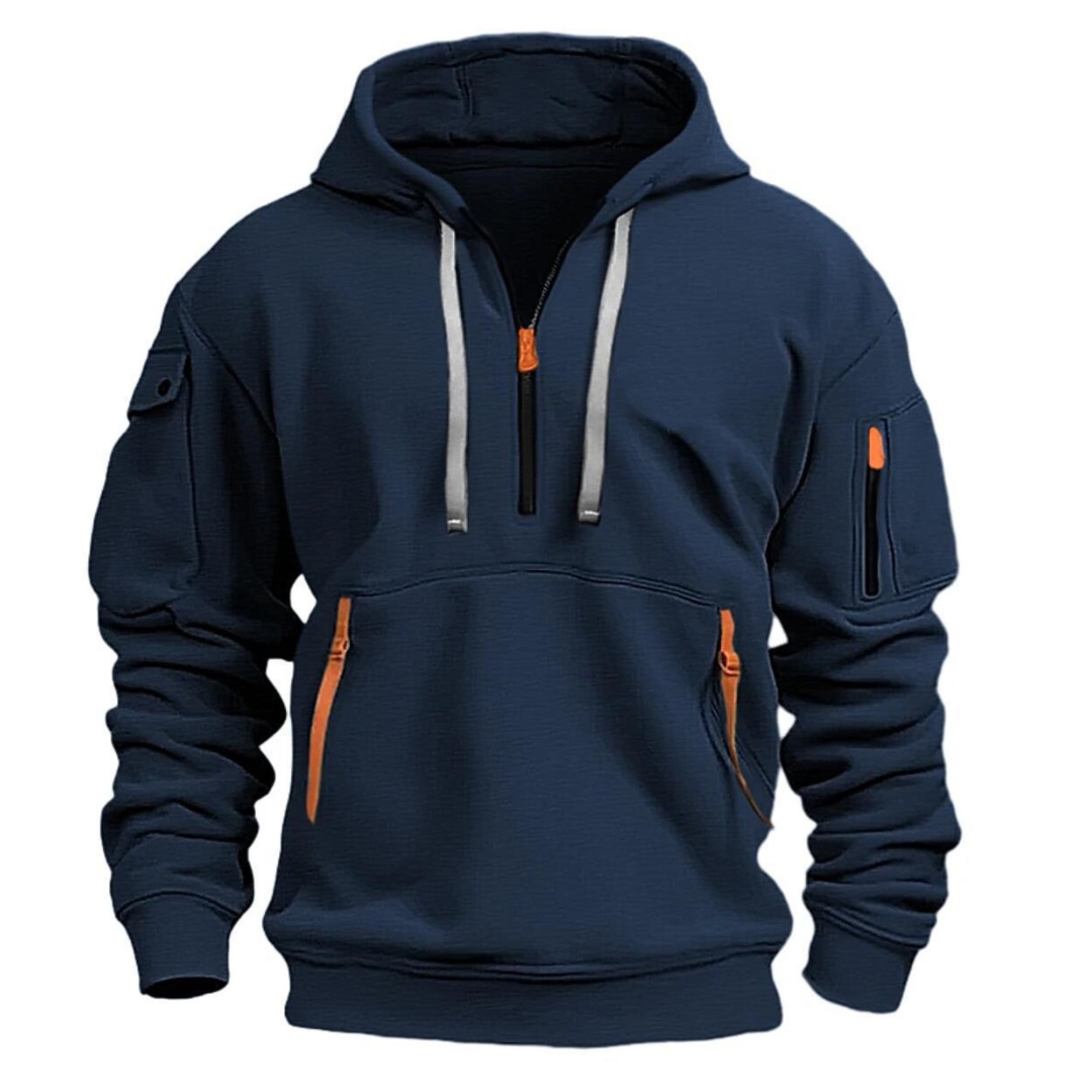 Ludomir – Langarm Kapuzenpullover Mit Mehreren Taschen