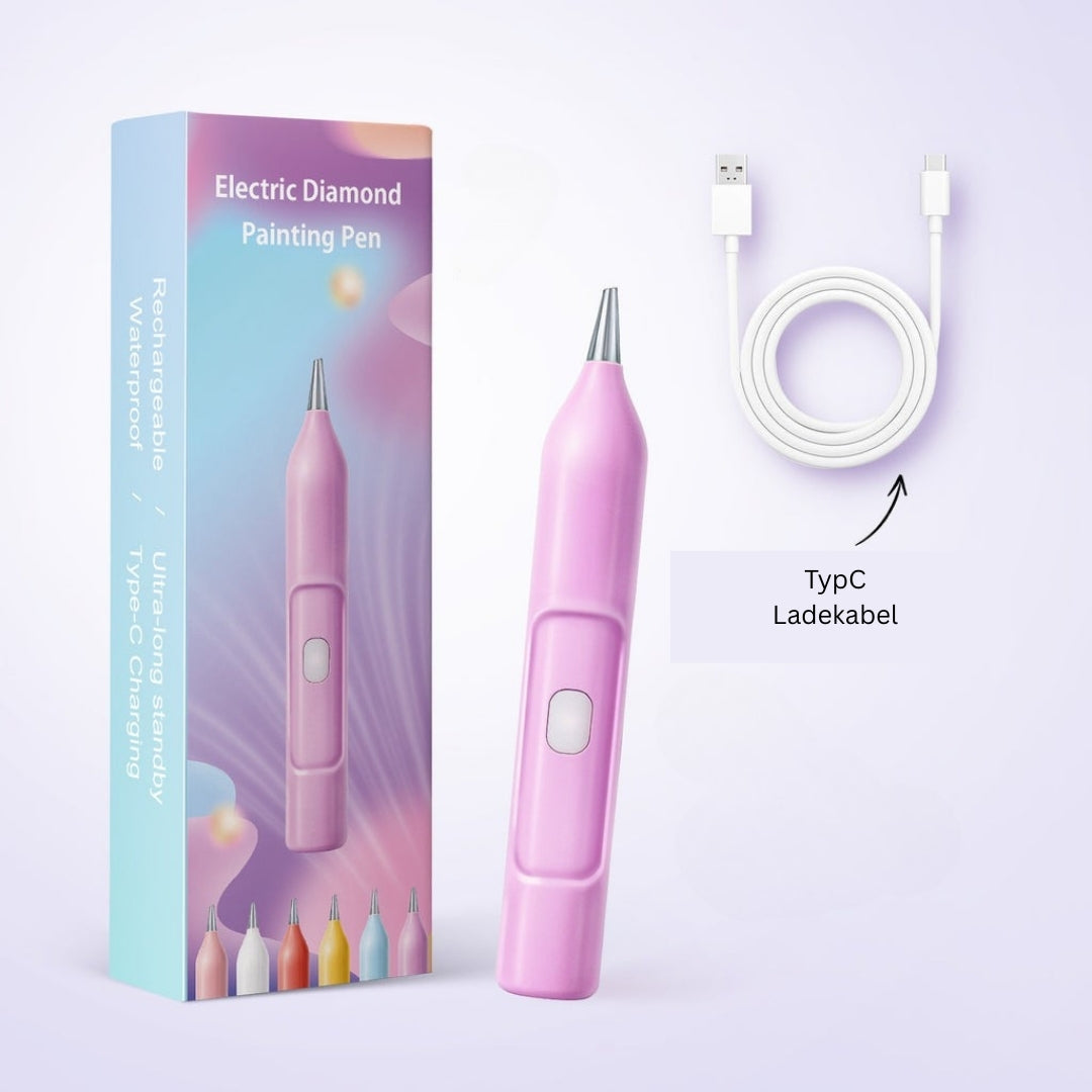 DazzleDot - Elektrischer Diamant Malstift 6 Farben
