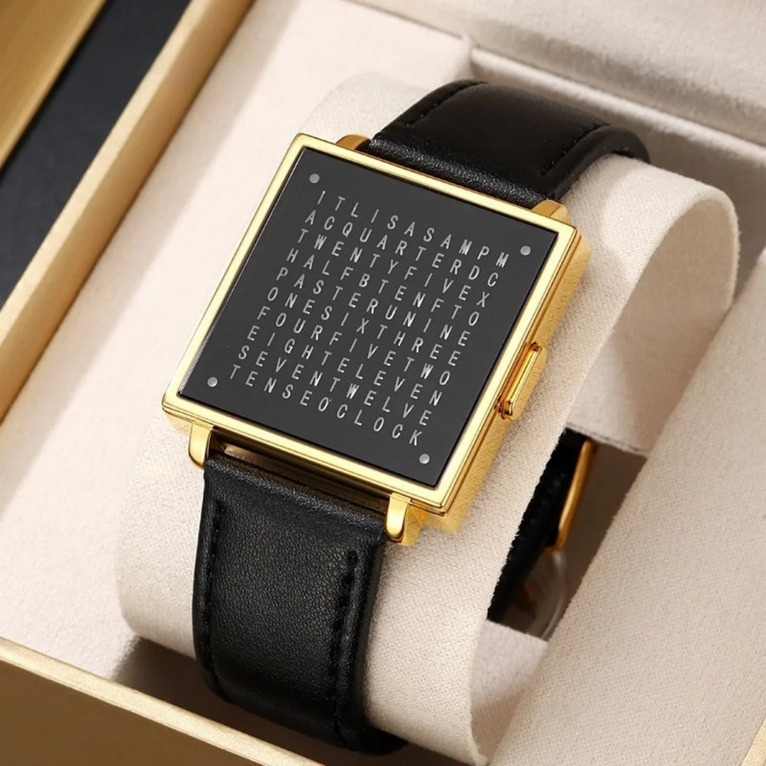 WordTime – Matrix Digital Anzeige Uhr