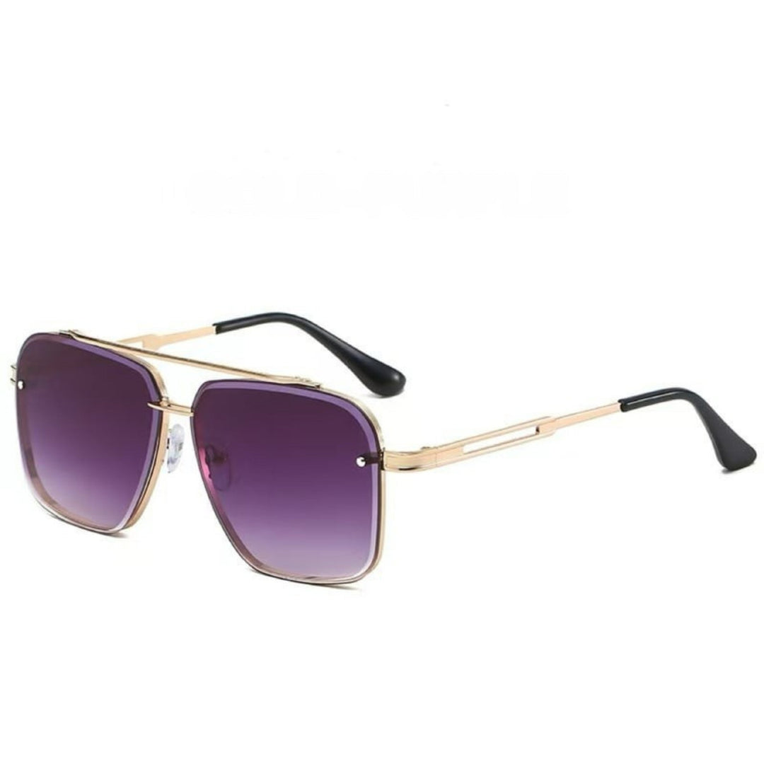 RayForge – Retro Sonnenbrille Mit Farbverlauf Und UV400-Schutz