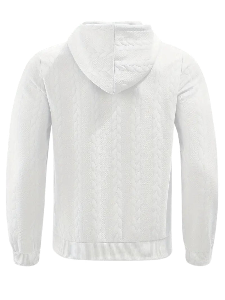 Philipp – Lässiger Kapuzenpullover Mit Reißverschluss Und Langen Ärmeln