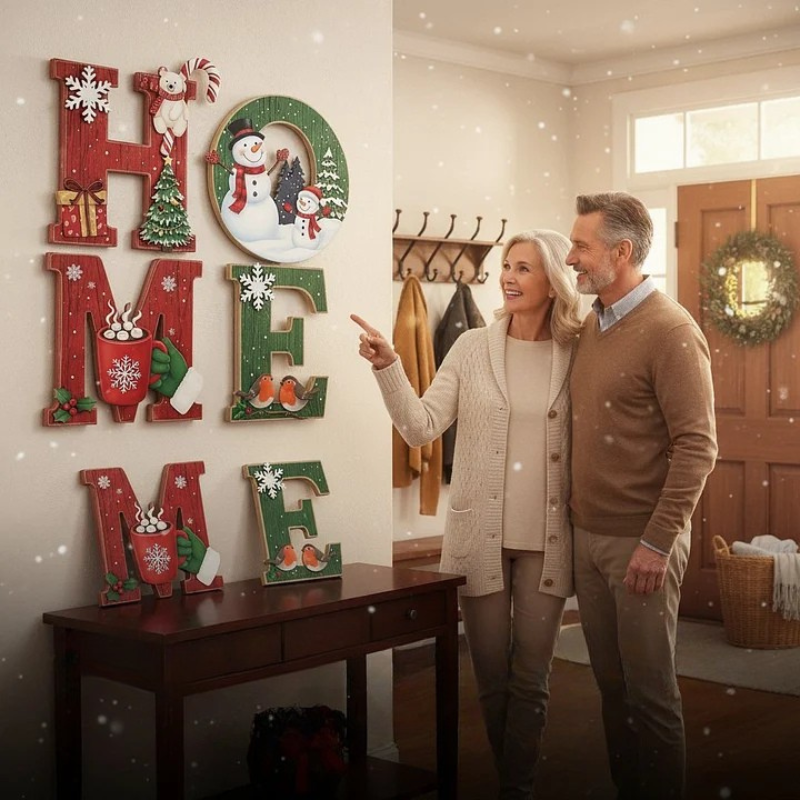 MerrySign – Traditionelles Schild für das Ferienhaus