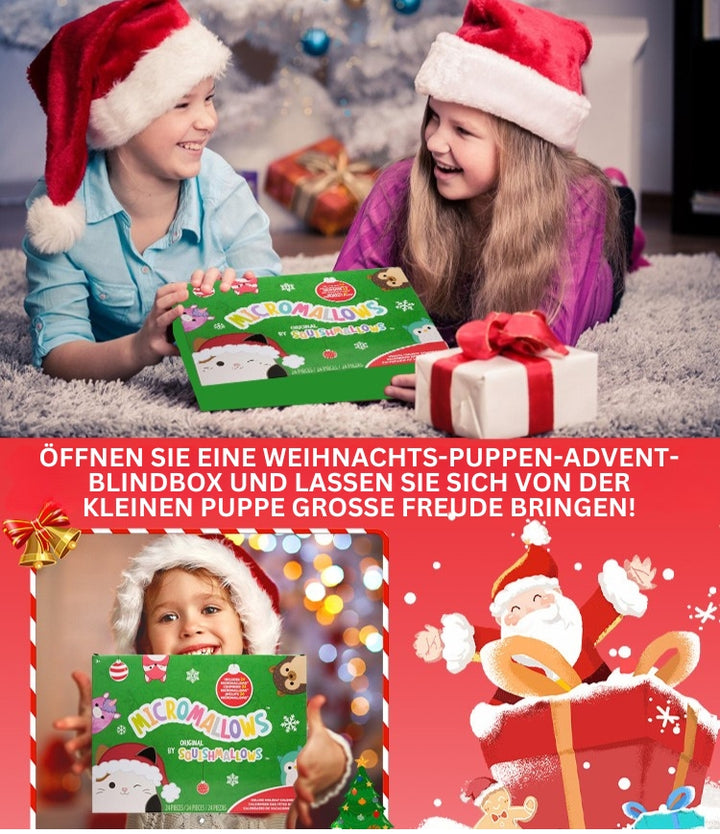 FestiveFuzzies - Weihnachts-Adventskalender Mit Plüschtier