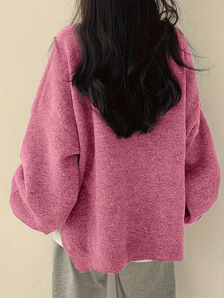 Pearline – Pullover Mit Rundhalsausschnitt Und Langen Ärmeln