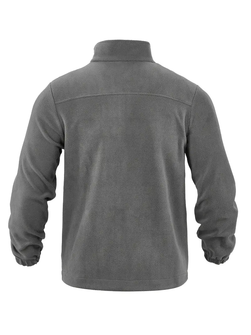Barron – Lässige Fleece Jacke Mit Reißverschluss Und Tasche