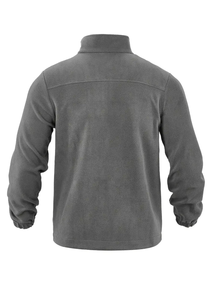 Barron – Lässige Fleece Jacke Mit Reißverschluss Und Tasche