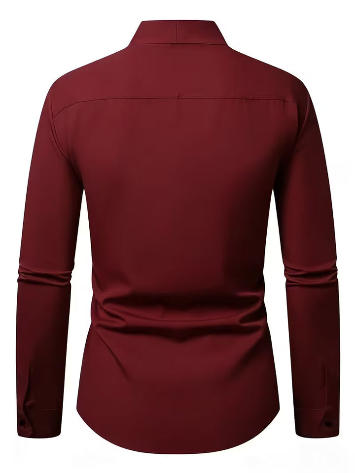 Abnar – Langarmhemd Mit Knöpfen