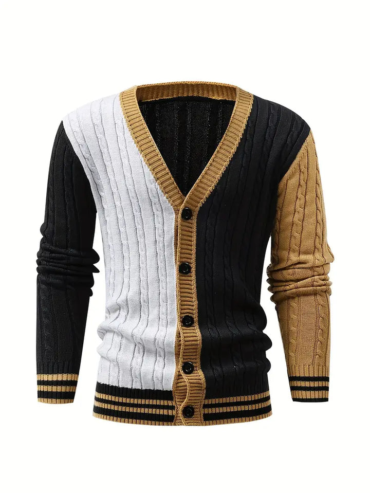 Bryant - Atmungsaktiver Strickcardigan Mit Langen Ärmeln