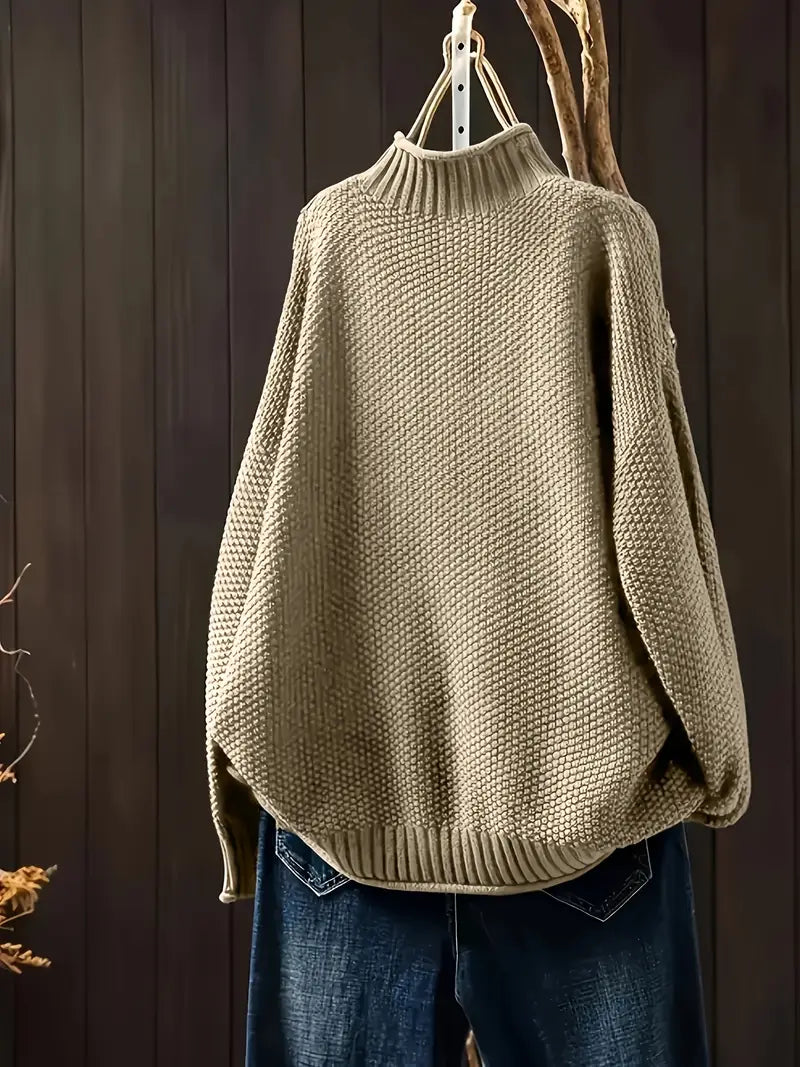 Pippa – Lässiger Winterpulli Mit Langen Ärmeln