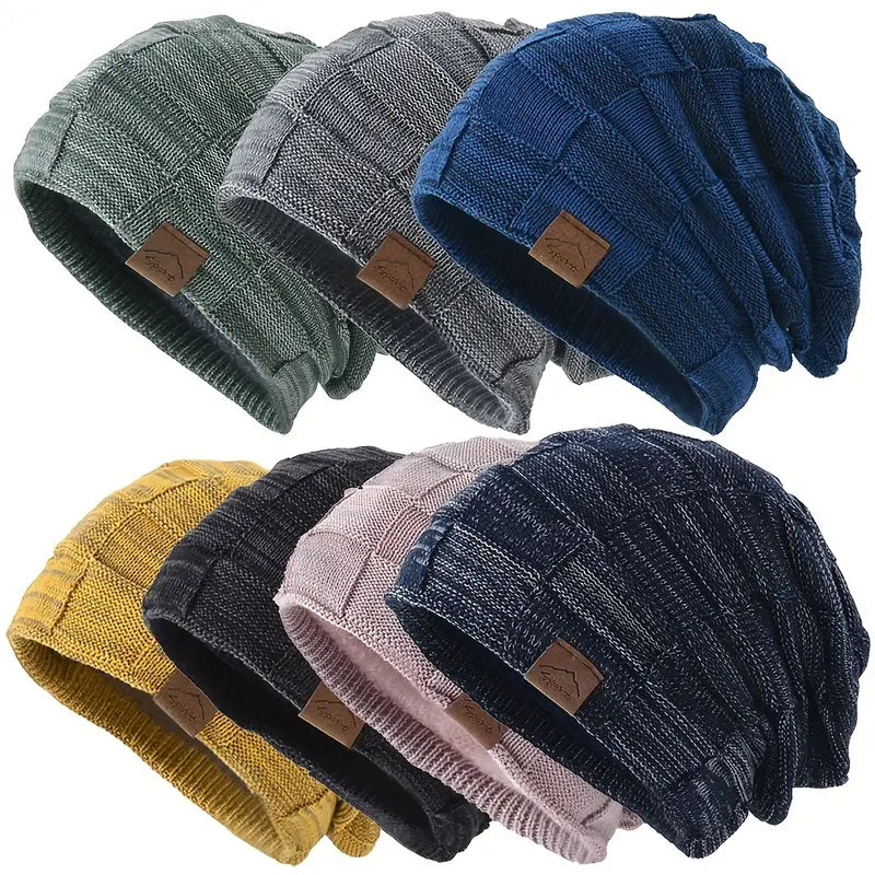 FrostFlex – Vielseitige Gestrickte Winter Mütze