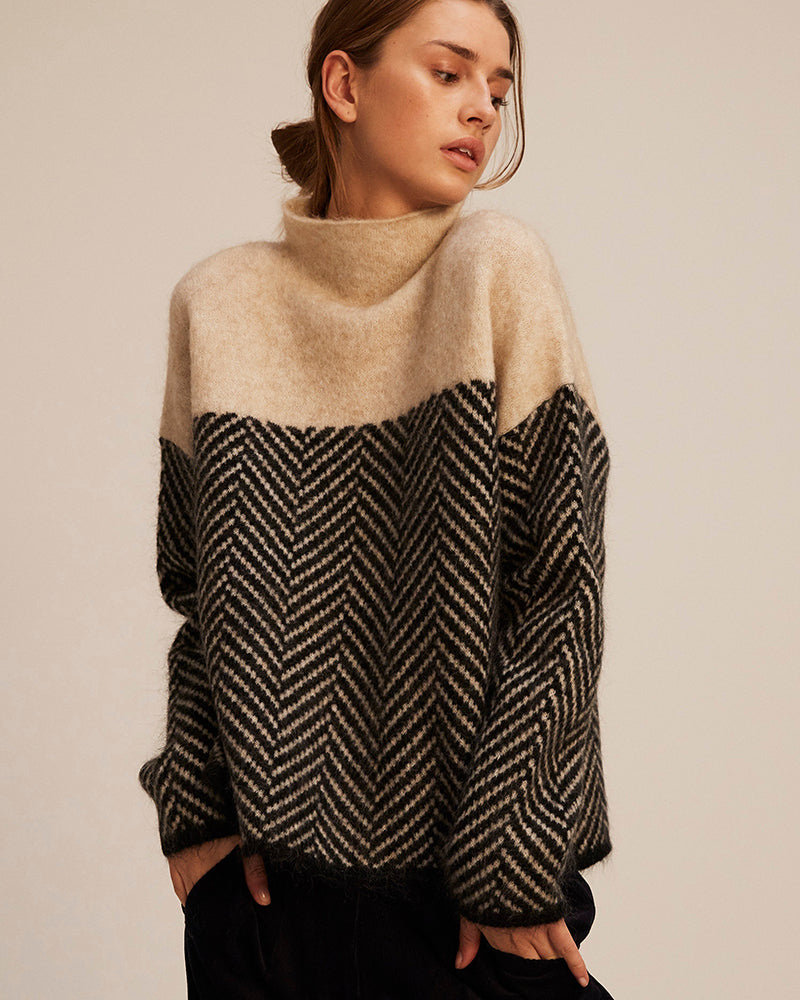 Dietlind – Rollkragen Pullover