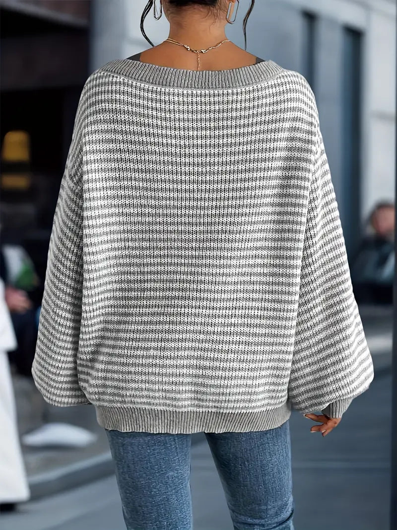 Nilufer - Lässiger Strickpullover Für Den Winter