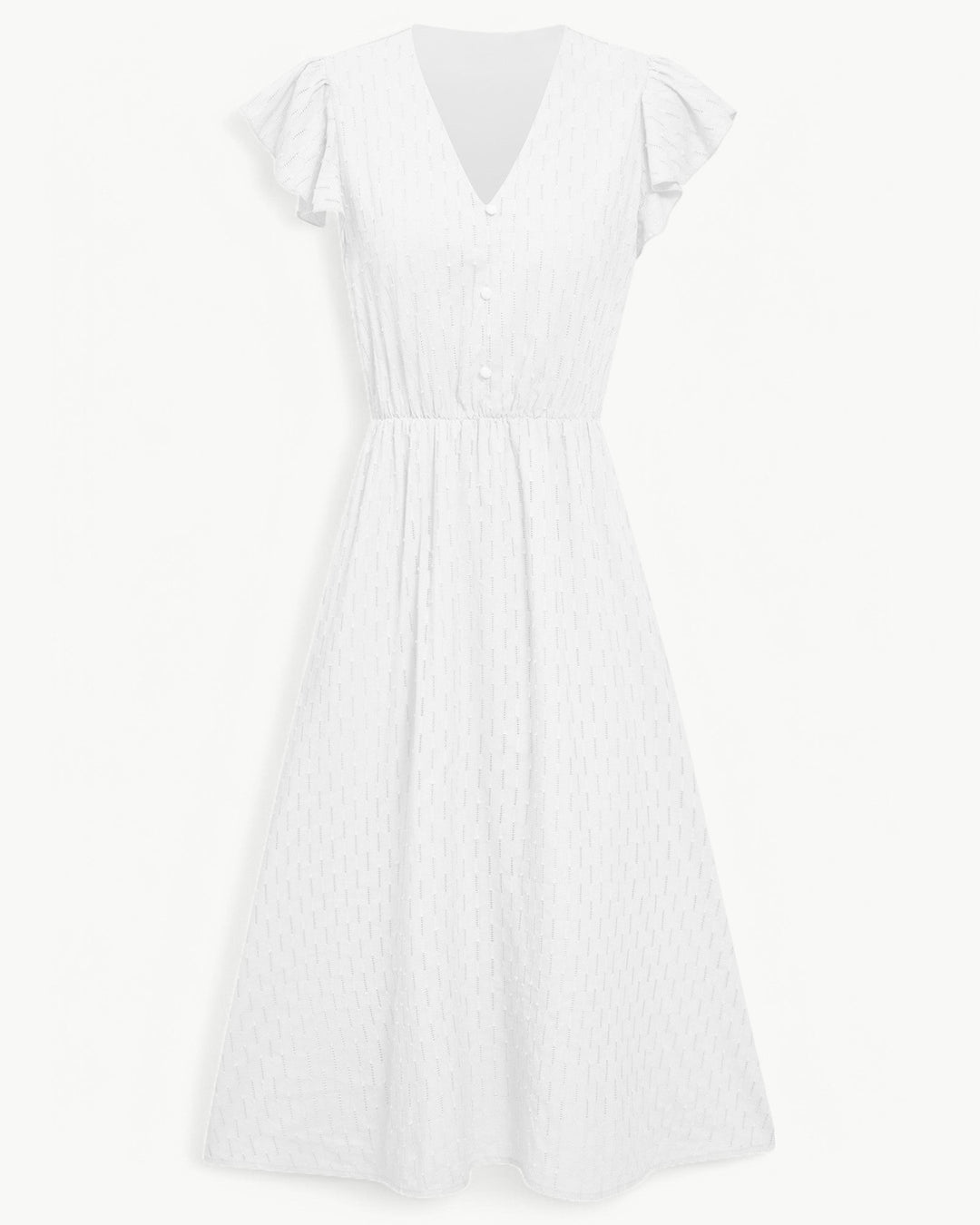 Julieta – Midikleid Mit Rüschenärmeln