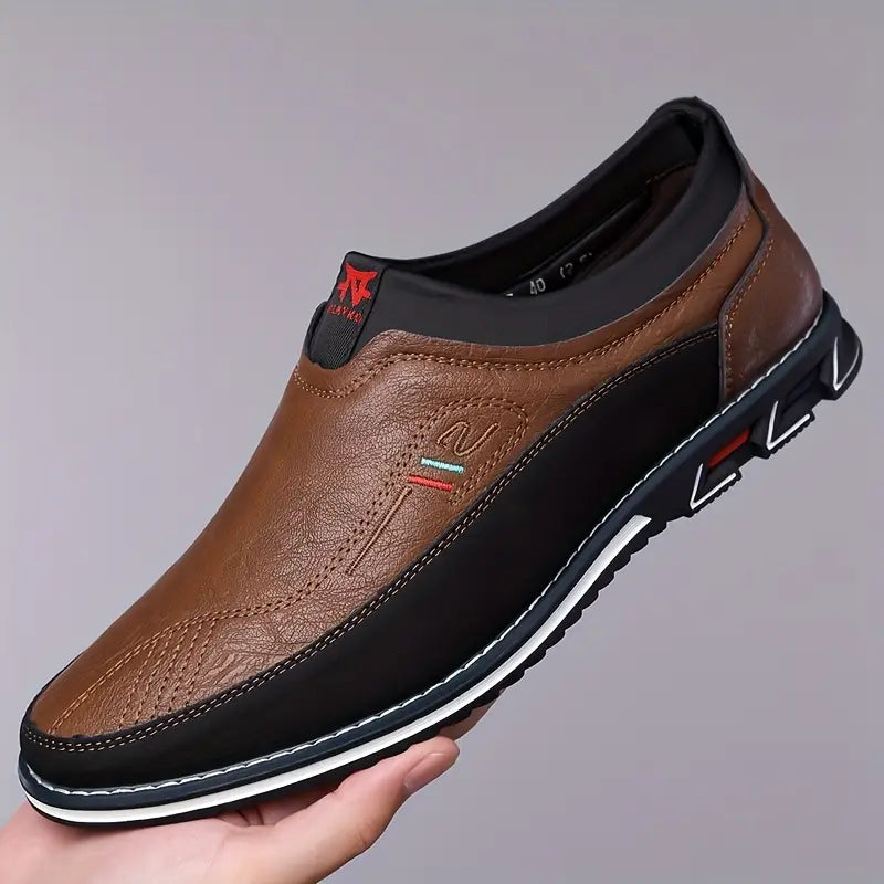 Daron - Rutschfeste Leder Loafer