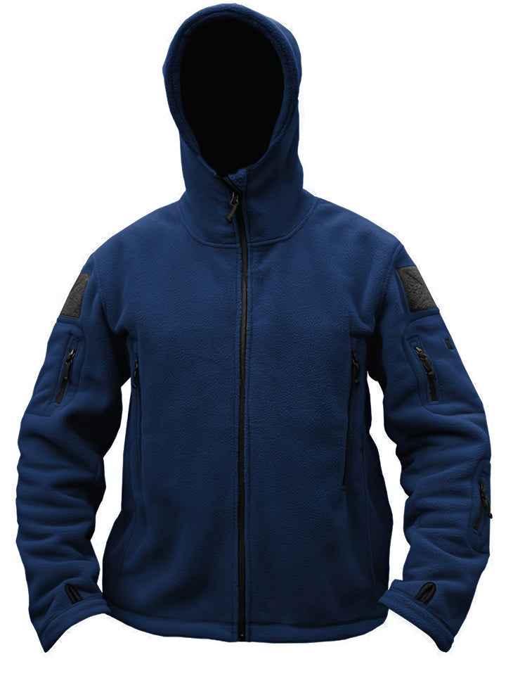 Rosendo – Langärmeliger Kapuzenpullover mit Taschen