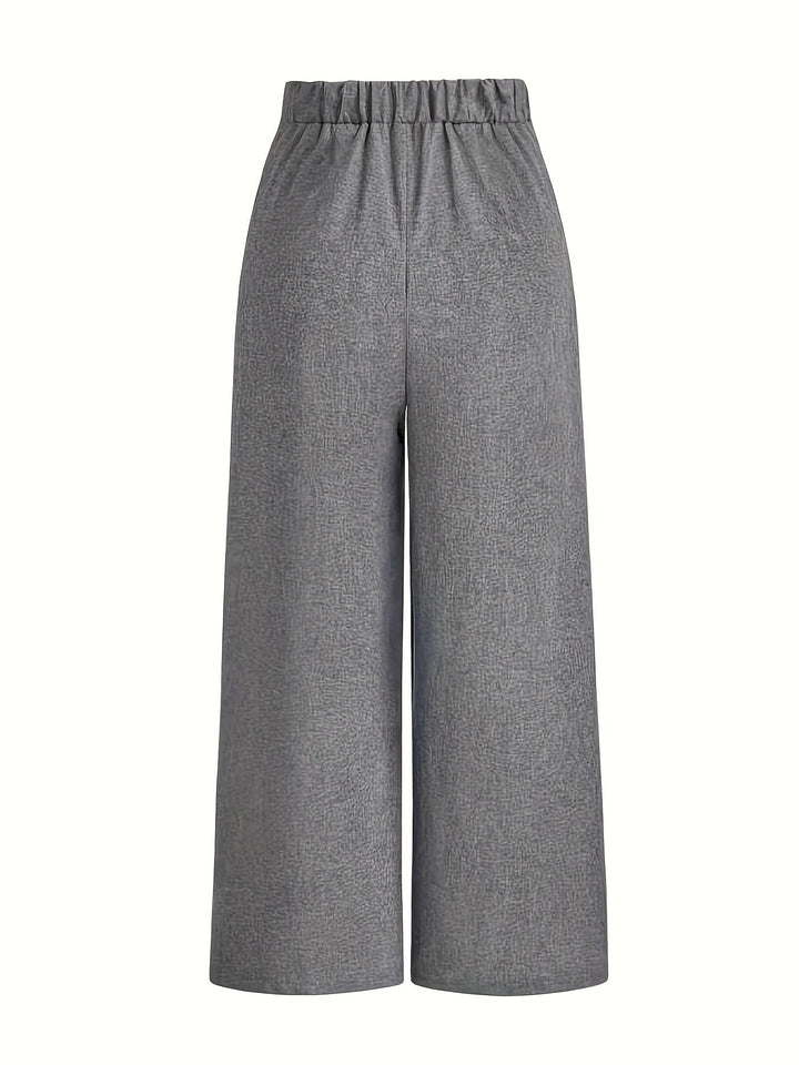 Nmelda – Hose mit hoher Taille und weitem Bein