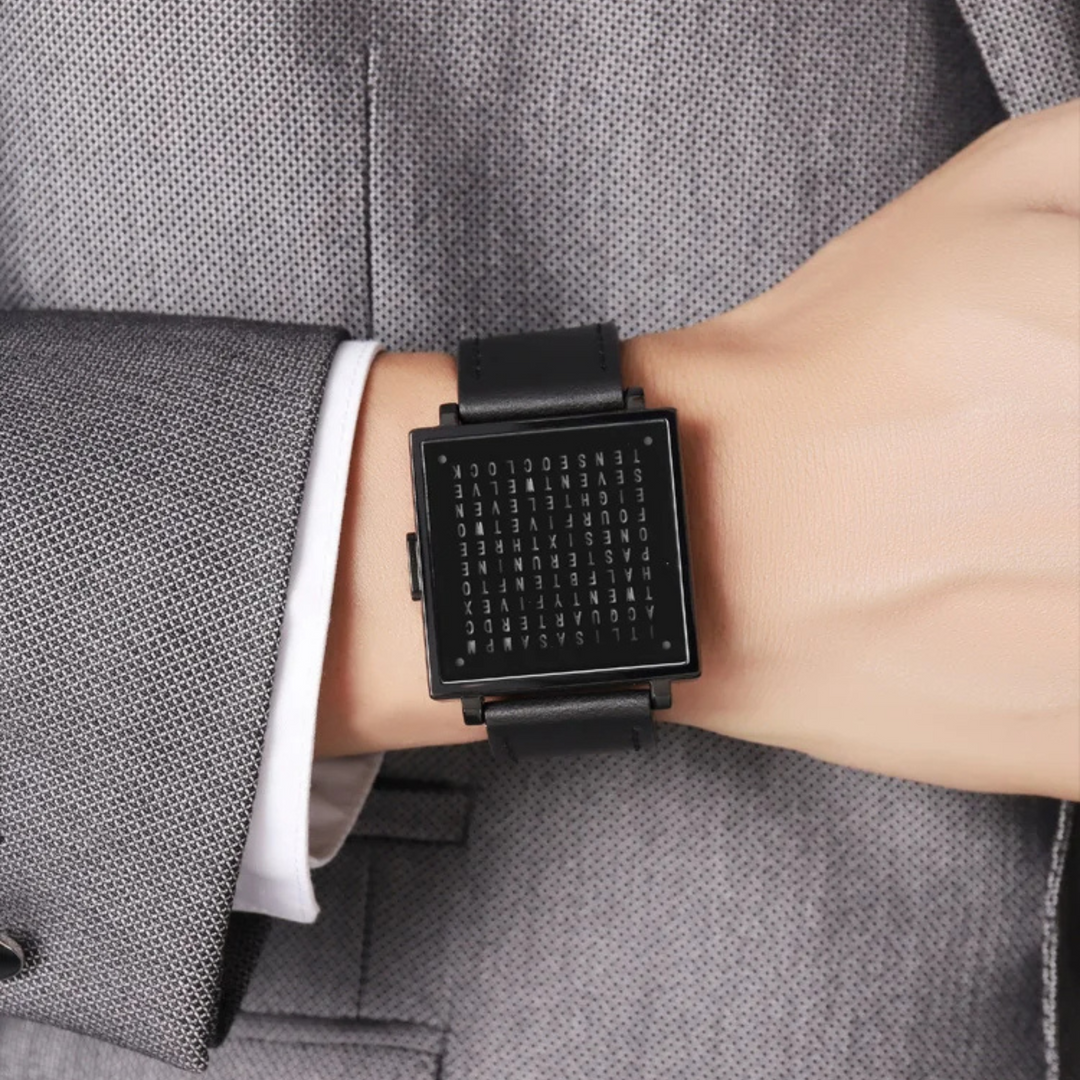 WordTime – Matrix Digital Anzeige Uhr