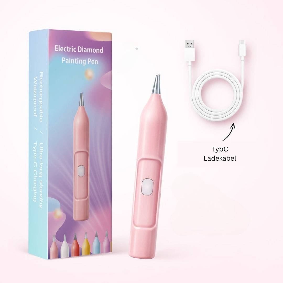 DazzleDot - Elektrischer Diamant Malstift 6 Farben