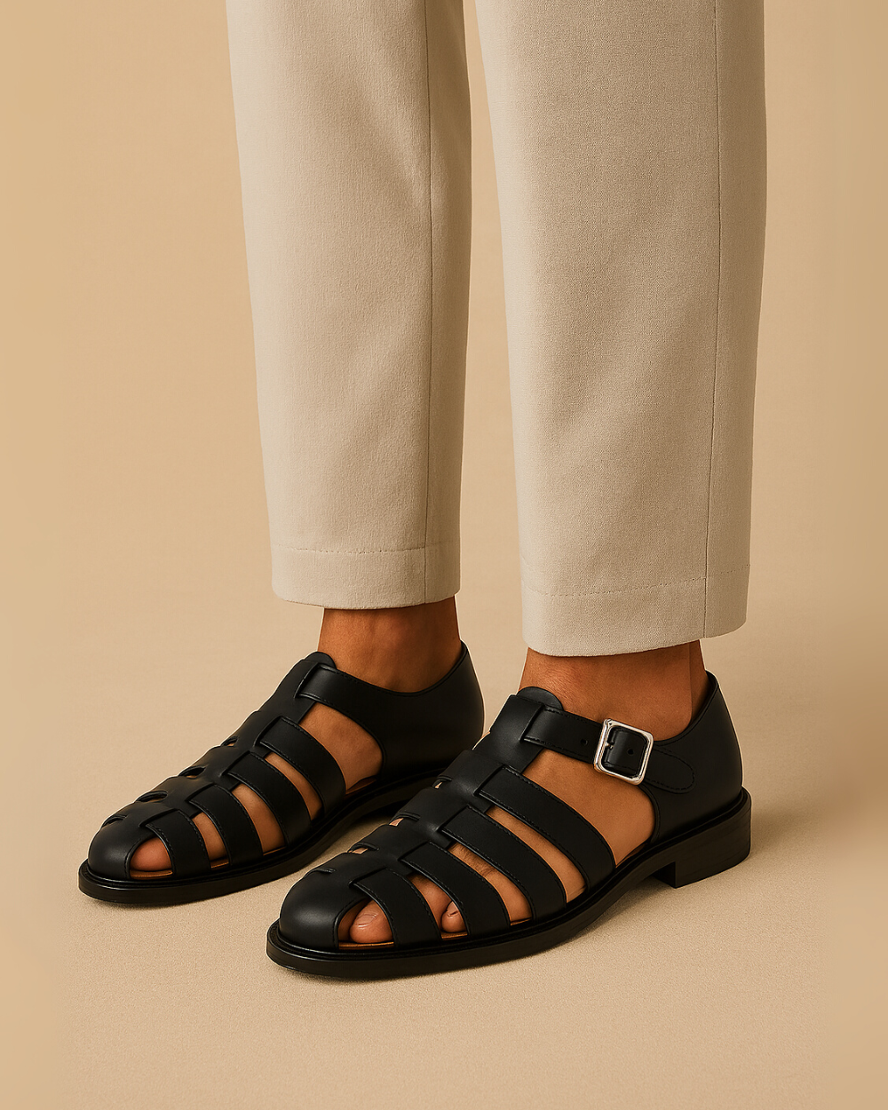 Swen - Leder Rutschfeste Schuhe