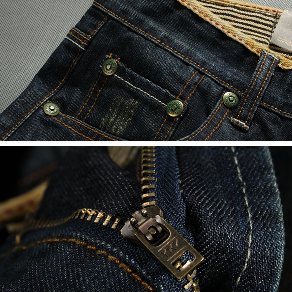 Eleena - Grat Notleidend Jeansstoff Shorts