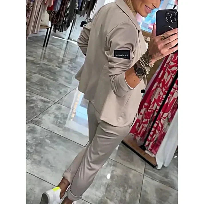 Kseniya - Eleganter Satz Von Blazer Und Hose