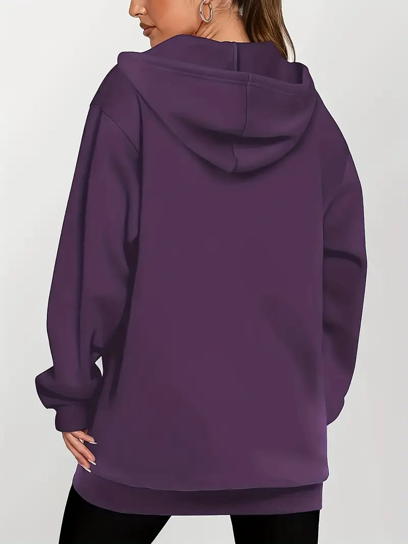 Angeleen – Kapuzen Jacke Mit Reißverschluss Und Geometrischem Print