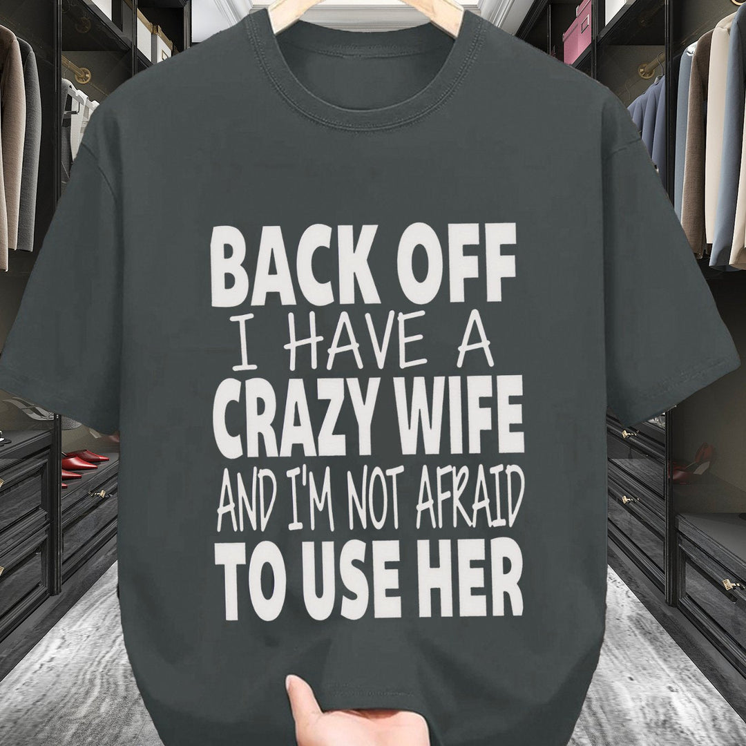 Crazy – Bequemes T-Hemd