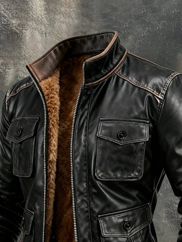 Crowley – Im Freien Jacke Im Retro Stil