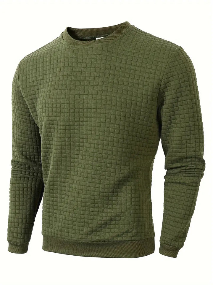 Andreas – Bohemian Plaid Langarm Pullover