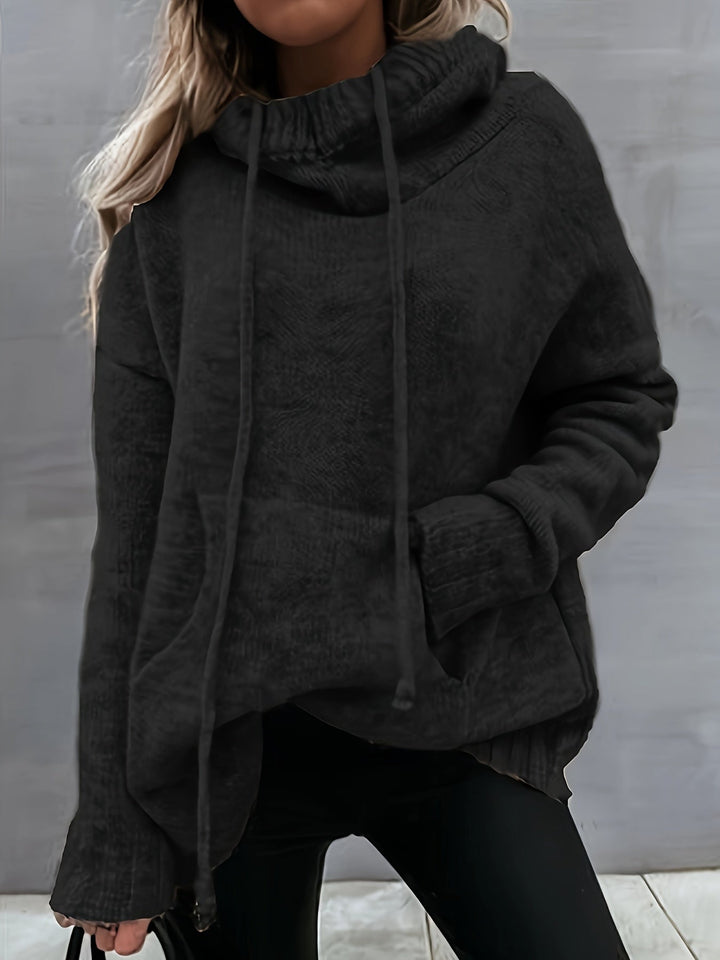 Zelina – Langarmpullover Mit Tasche