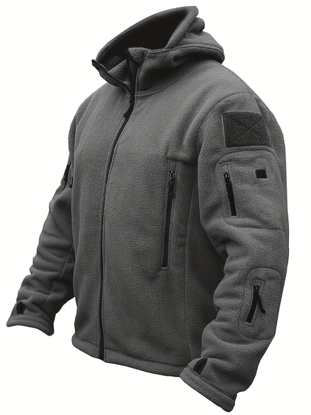 Rosendo – Langärmeliger Kapuzenpullover mit Taschen