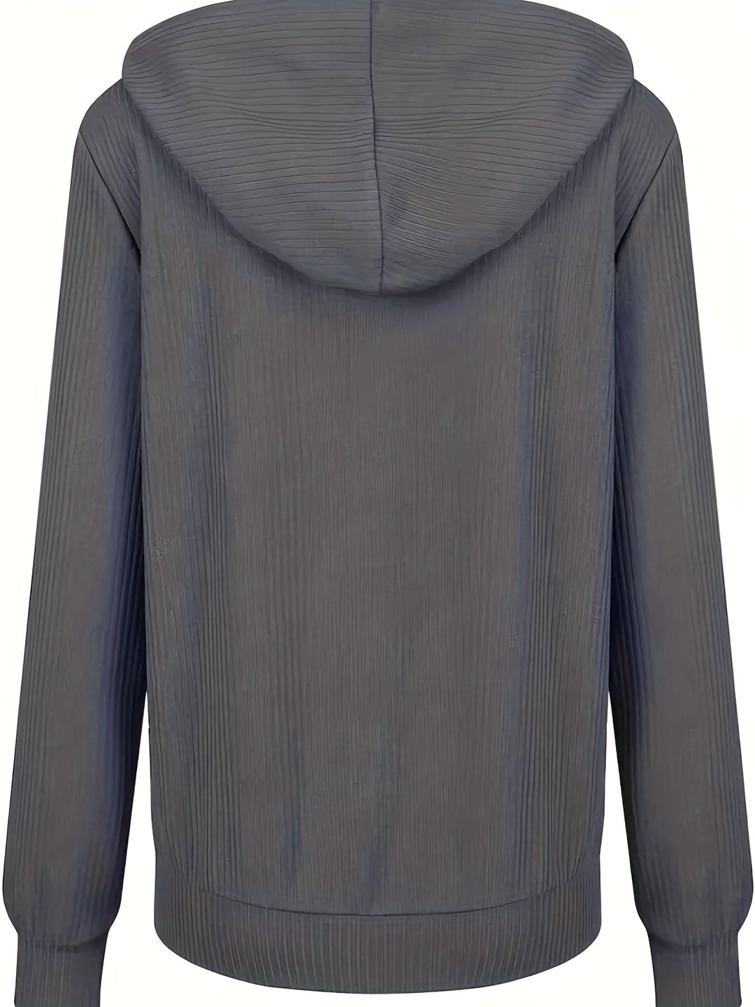 Moira – Langärmelige Kapuzenjacke Mit Reißverschluss Und Kordelzug