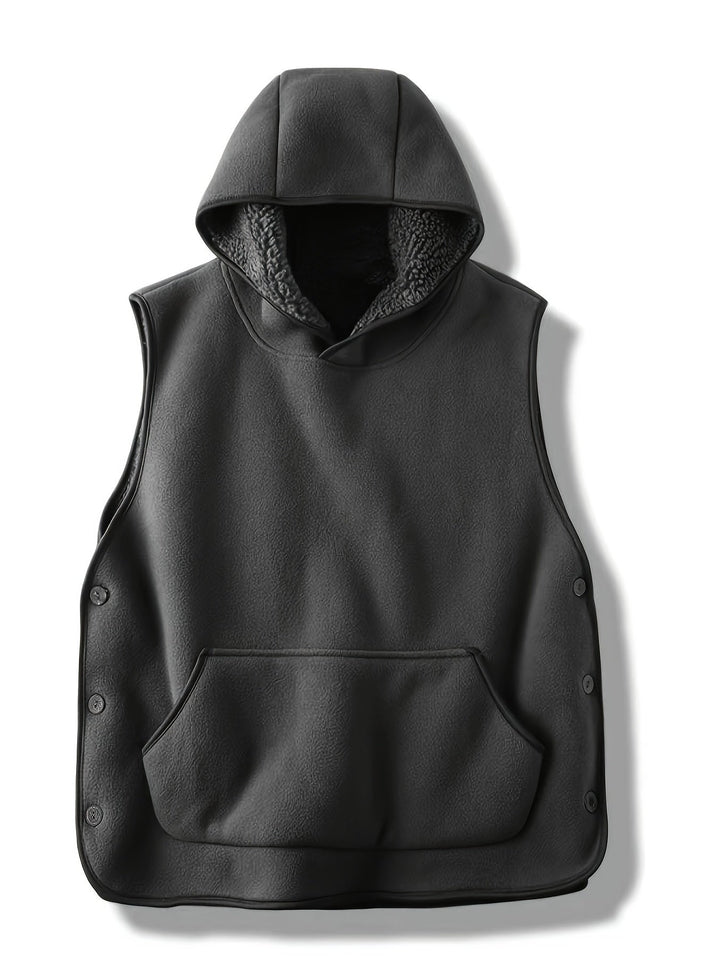 Niles – Ärmelloser Kapuzenpullover Aus Polyester Für Den Winter