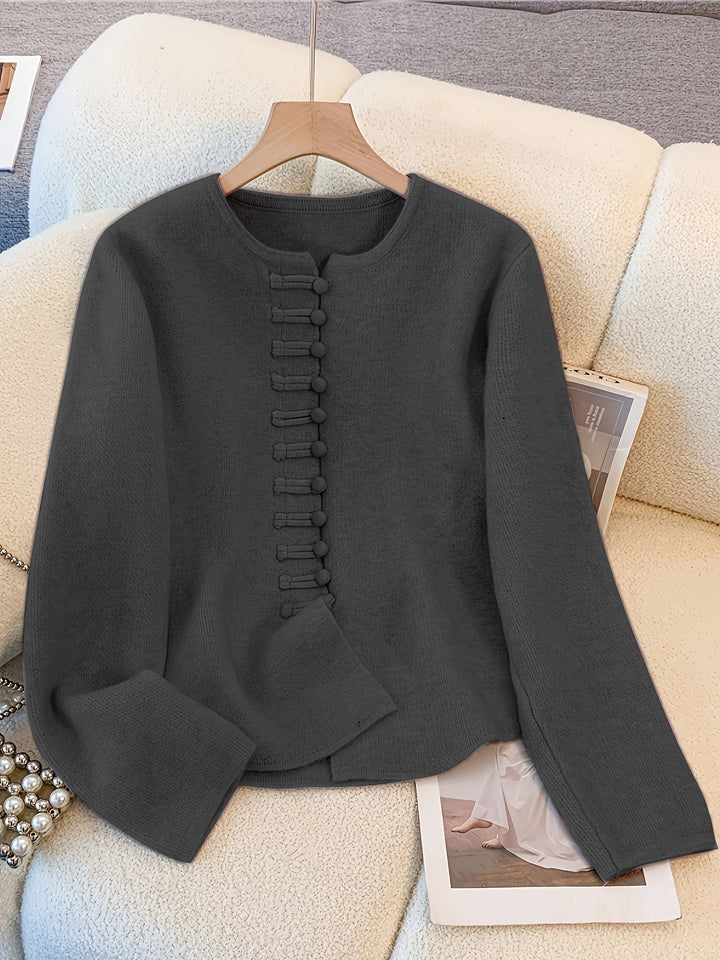 Zorine – Zweiteiliges Set Mit Geknöpftem Cardigan