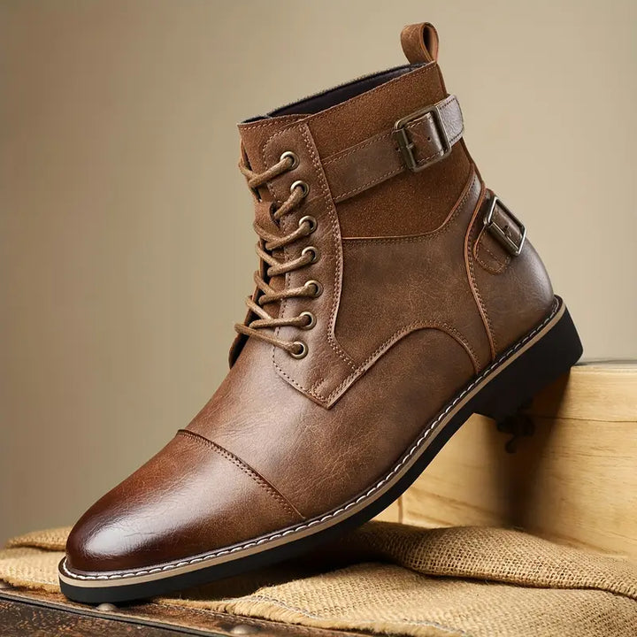 Dylan – Lässige Stiefeletten Mit Schnallen