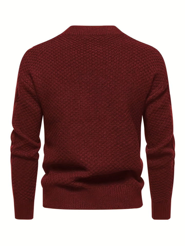 Kalisto – Lässiger Langarm Strickpullover