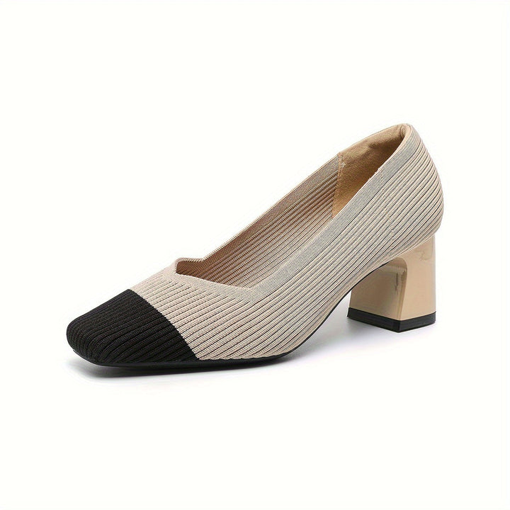 Joleen – Stilvolle Pumps Mit Klobigem Absatz
