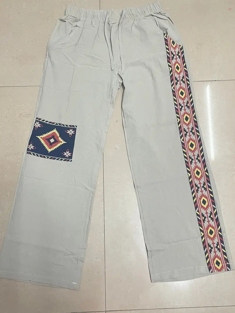 Daniil – Hose Im Ethnischen Stil Mit Taschen