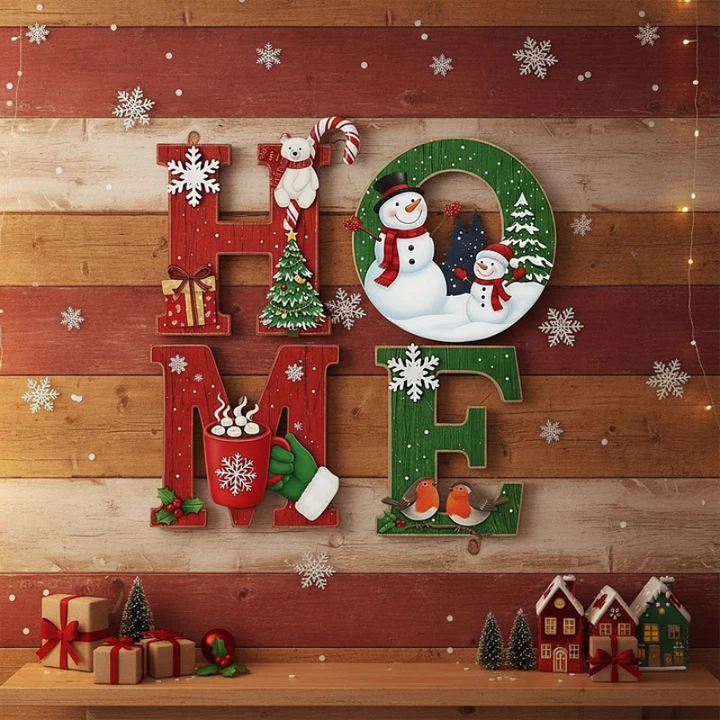 MerrySign – Traditionelles Schild für das Ferienhaus