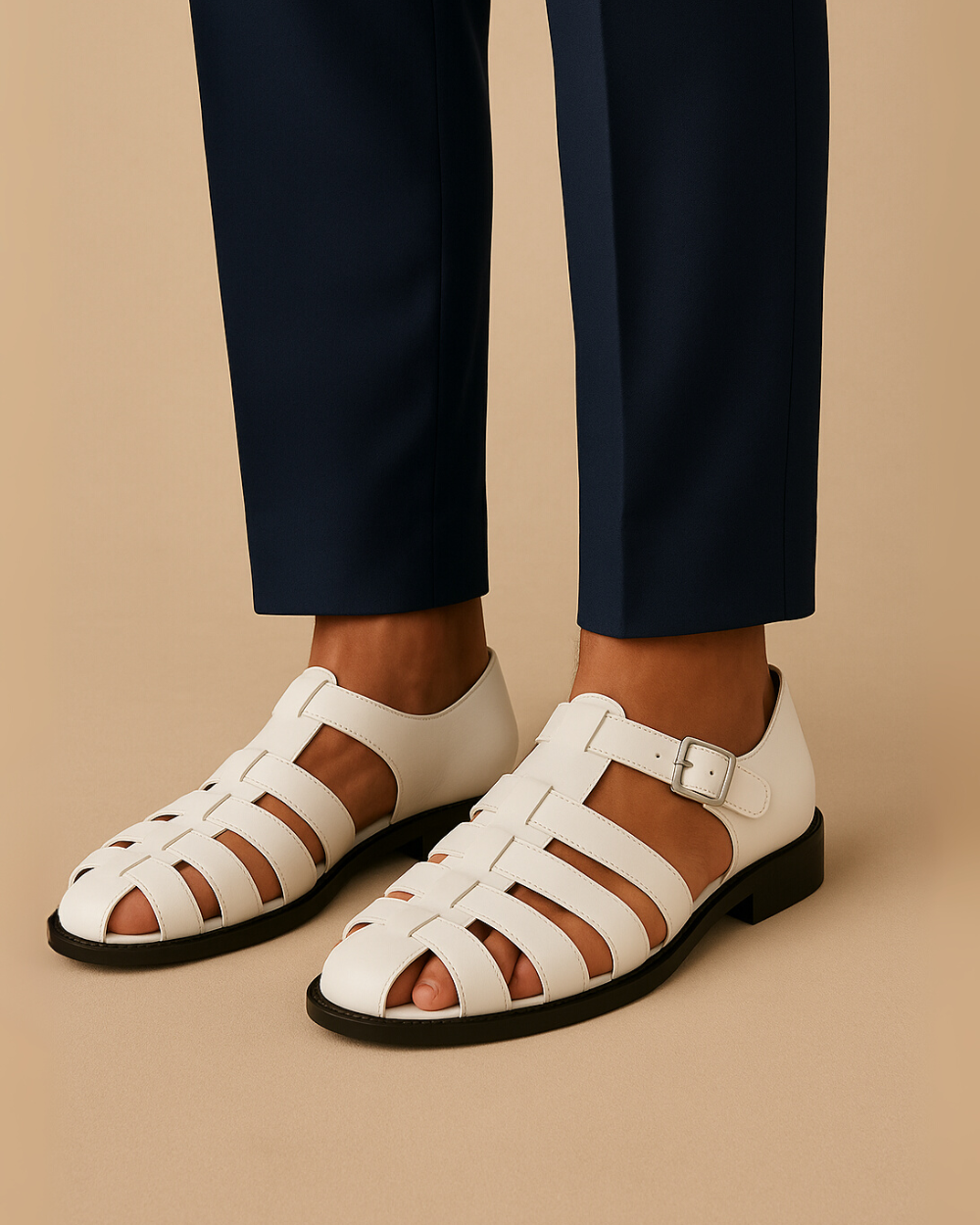 Swen - Leder Rutschfeste Schuhe