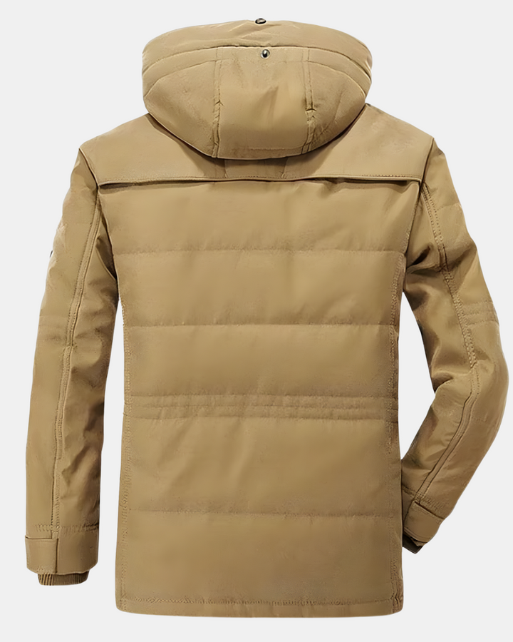 Aziel – Gefütterte Winterjacke Mit Mehreren Taschen