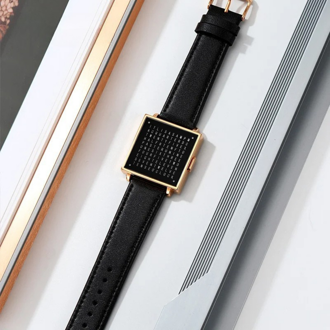 WordTime – Matrix Digital Anzeige Uhr