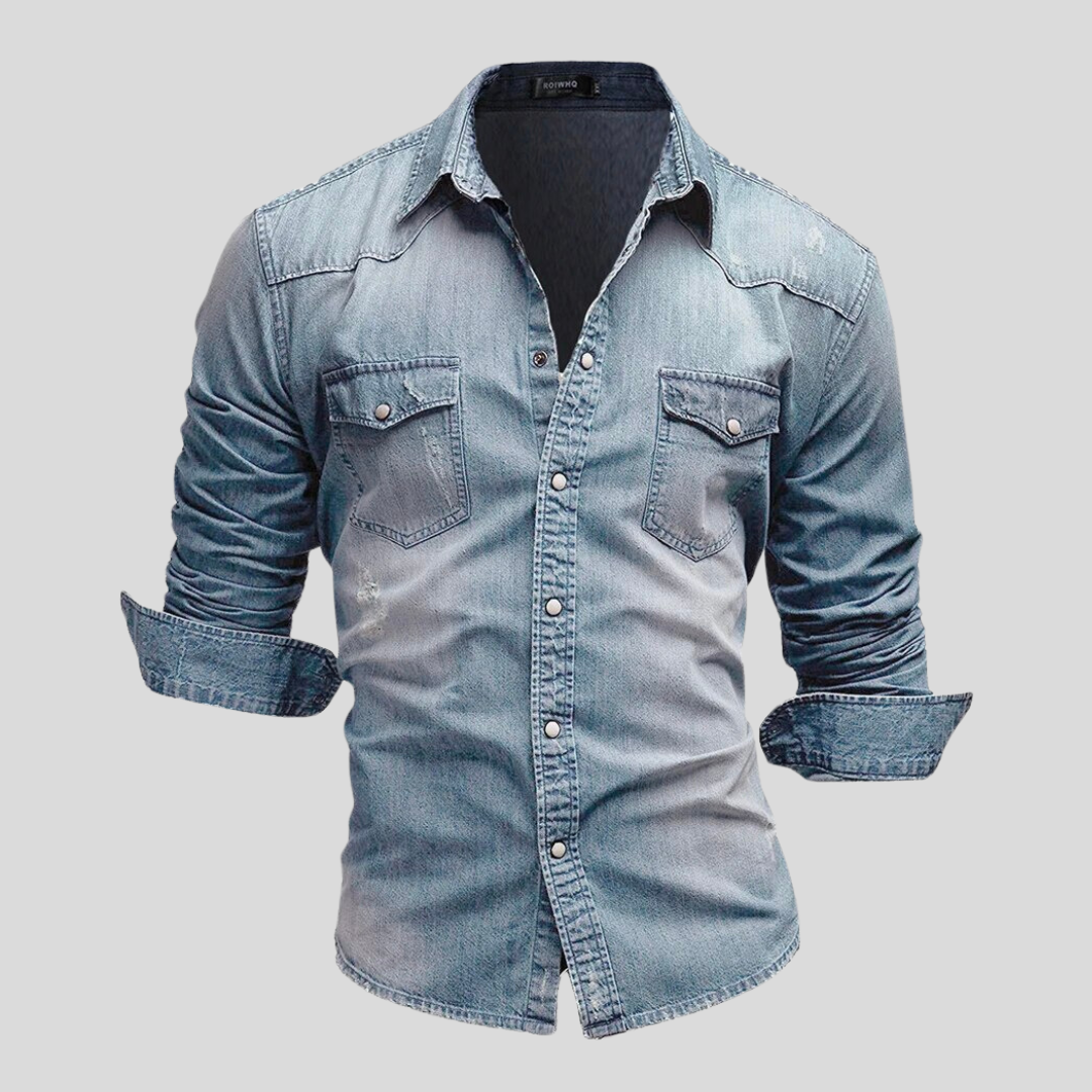 Macewan – Stilvolles Jeans Hemd