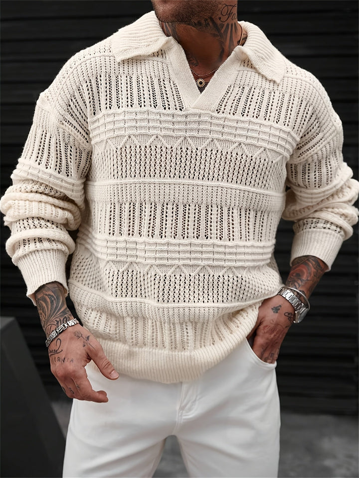 Wesley – Langarmpullover Mit Schneiden Raus Entwurf