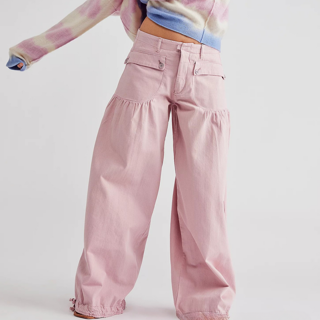 Zilda – Elegante Jeans Mit Fließendem Schnitt
