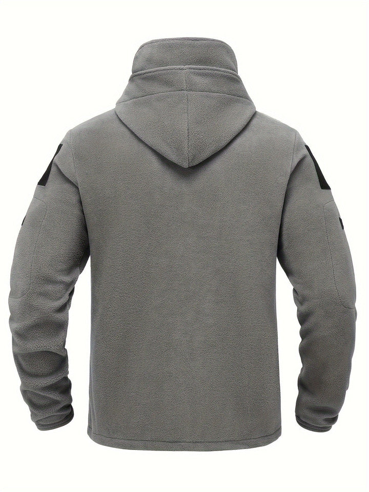 Rosendo – Langärmeliger Kapuzenpullover mit Taschen