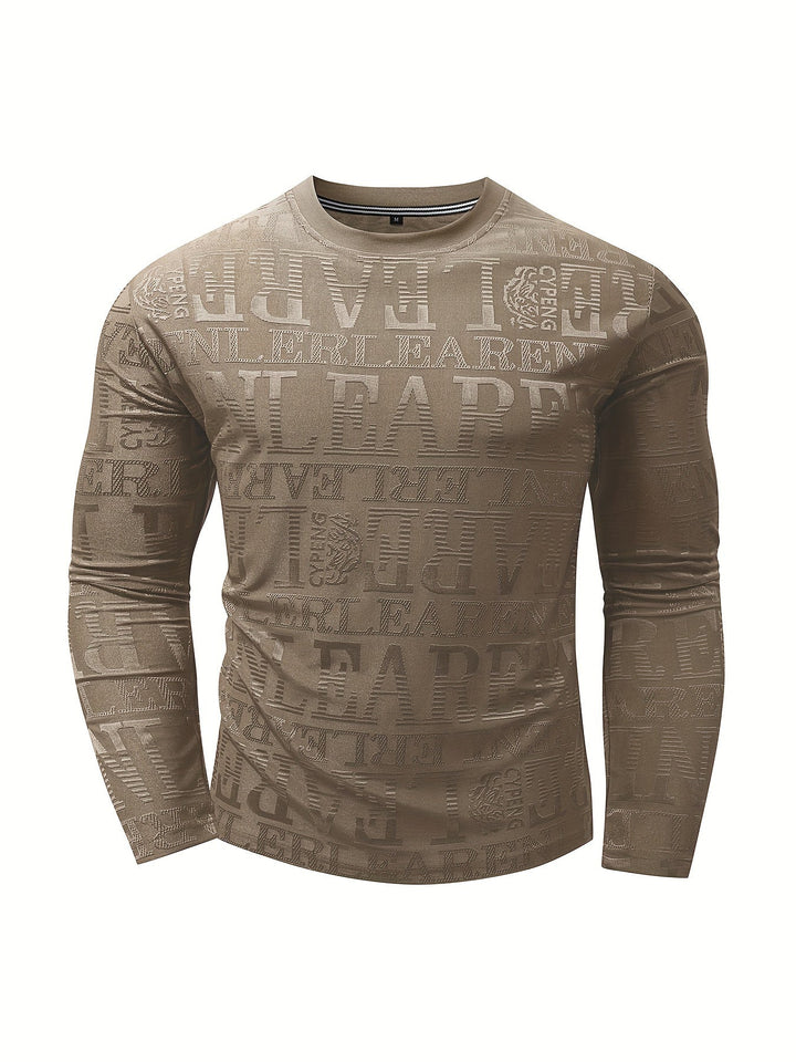 Yildiz – Langarmshirt Mit Geometrischem Entwurf