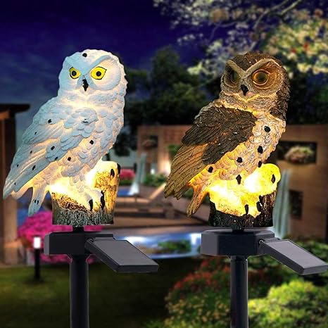 SolarOwl – Solarbetriebene Eulen Gartenlampe