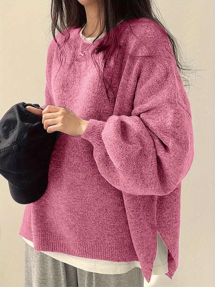 Pearline – Pullover Mit Rundhalsausschnitt Und Langen Ärmeln
